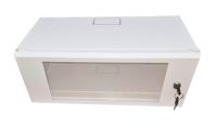 4U 19 Data Rack / Patching Network Cabinet 270mm Deep White