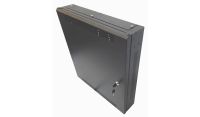 1U 19" Low Profile Vertical Mount - Wall Mount Network / Server Cabinet 600mm Deep - White
