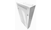 2U 19" Adjustable Low Profile Vertical Mount - Wall Mount Network / Server Cabinet 1000mm Deep - White