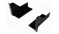 2u Short Shelf / Rear 19 inch Rack Mount Support Kit 150mm Deep