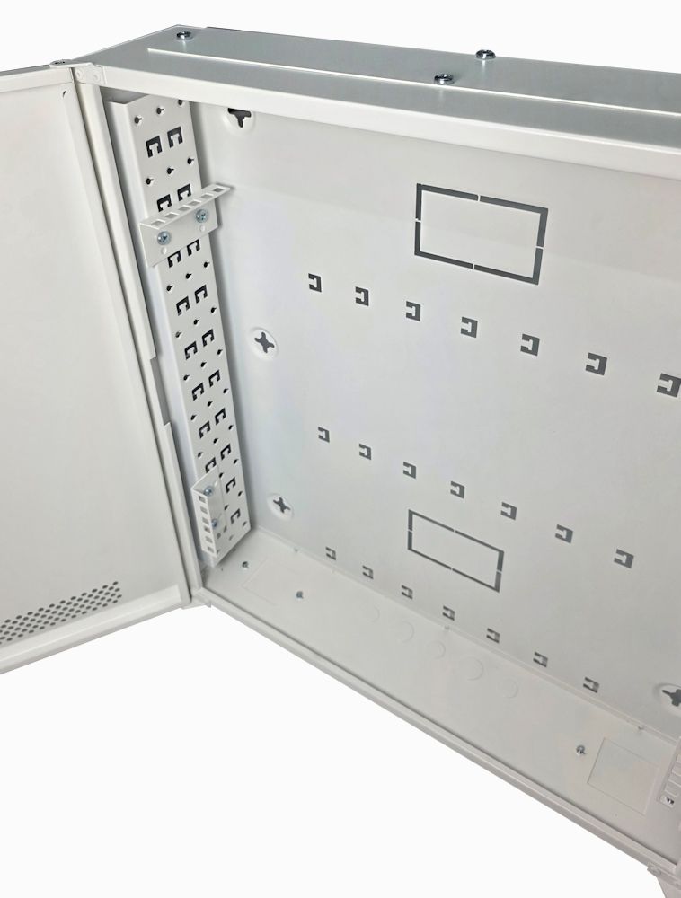 AD-TEK (Network-Cabs) 2U 19" Adjustable Low Profile Vertical Mount ...