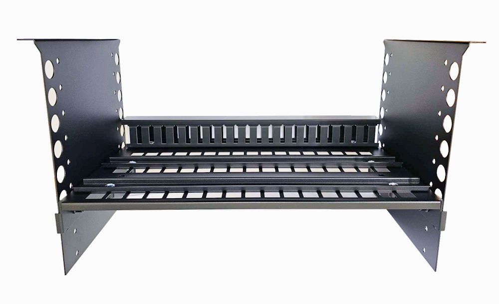 AD-TEK (Network-Cabs) 6U 19 Adjustable Rack Mount DIN Rail Panel ...