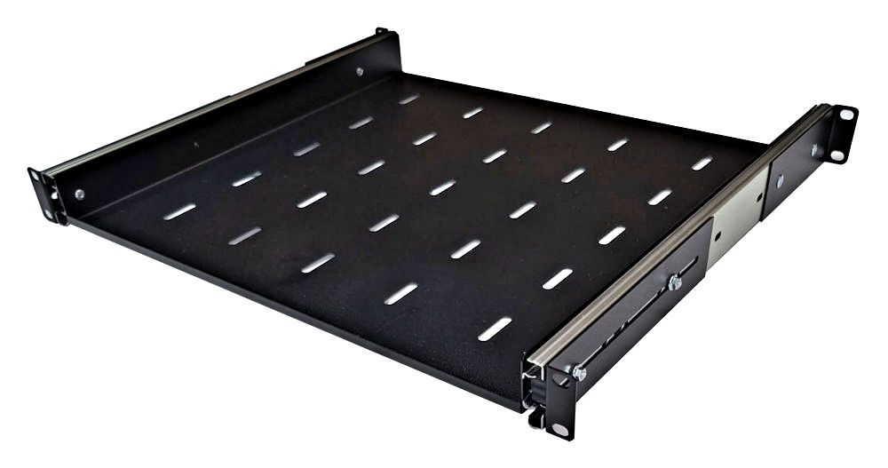 AD-TEK (Network-Cabs) 1U 19 inch 400mm Deep Rack Mount Adjustable ...
