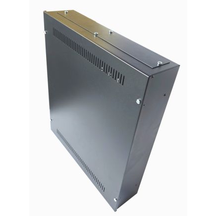 Universal 600 Style Cab - 3 way DIN  (3x 22 Module Dins) / 2u Wall Cabinet-600 Style - Black
