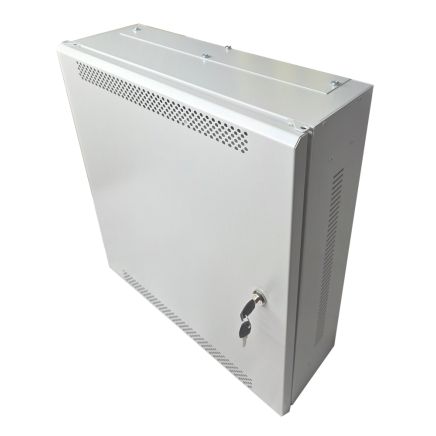 3U 19" Adjustable Low Profile Vertical Mount - Wall Mount Network / Server Cabinet - 600mm Deep-Grey