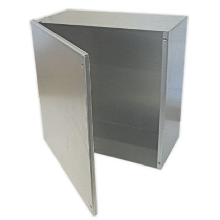 Adaptable Metal Project Box 230x230x150 Hinged