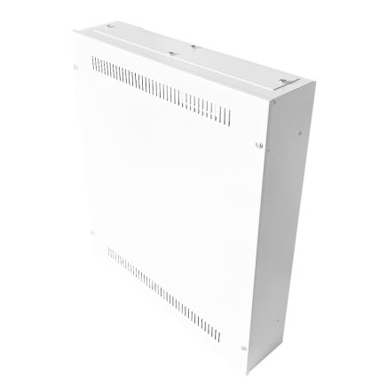 Universal 600 Style Cab - 3 way DIN  (3x 22 Module Dins) / 2u Wall Cabinet-600 Style - White