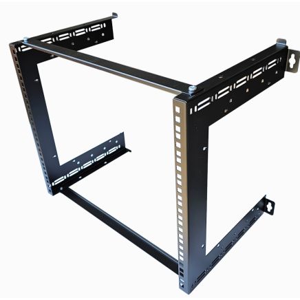 9U 19 inch Open Wall Mount Frame Network/Data Rack 300mm Deep