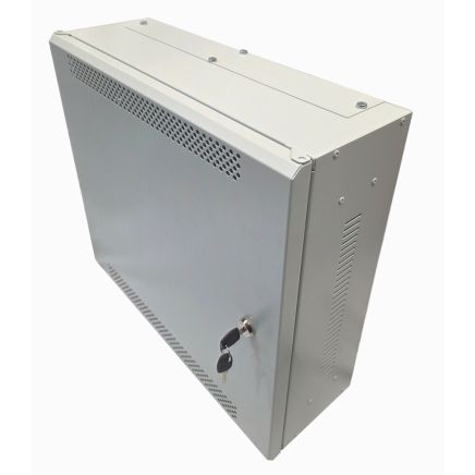 3U 19" Adjustable Low Profile Vertical Mount - Wall Mount Network / Server Cabinet - 500mm Deep  - Grey
