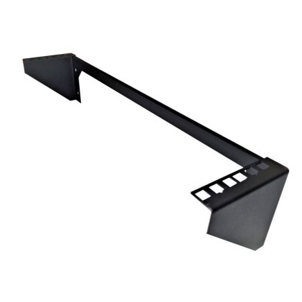 2U 19 inch Vertical Wall Mount / Under Desk Bracket