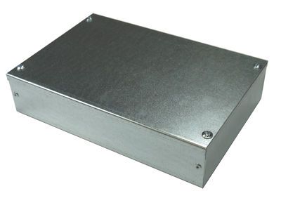 Adaptable Metal Project Box 300 x 150 x 50 Plain