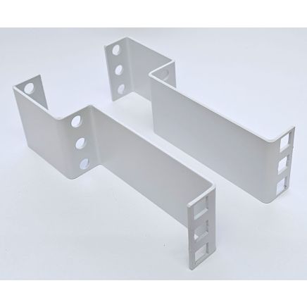 1U Recessed / Extender HD S Style Adapter Bracket 150mm Depth - Grey