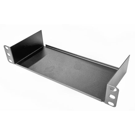 1U 10 inch 100mm Deep Mini Cabinet Shelf