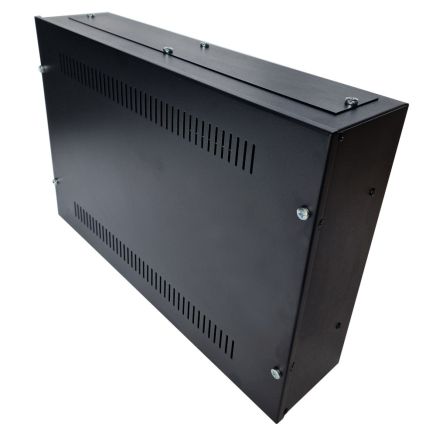 Universal 350 Style Cab - 2 way DIN  (2x 22 Module Dins) / 2u Wall Cabinet-350 Style - Black