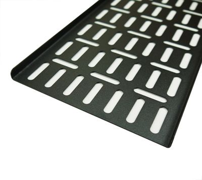 30U Vertical Cable Management Tray 150mm wide-Black