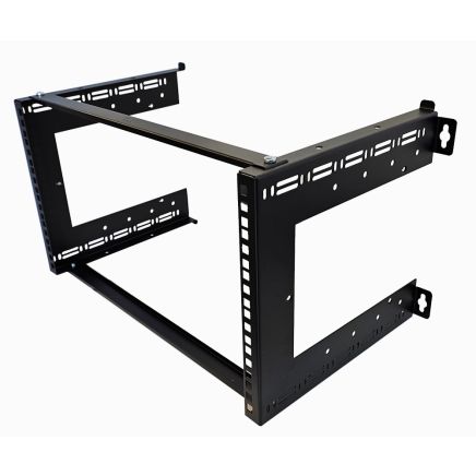 6U 19 inch Open Wall Mount Frame Network/Data Rack 300mm Deep