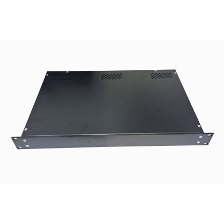 1U Rack Mount Project Box Empty Chassis Enclosure 300mm Deep-Aluminum Front Face