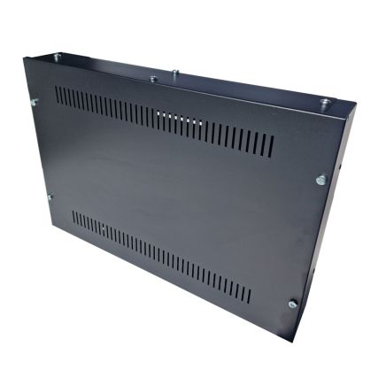 Universal 350 Style Cab - 2 way DIN  (2x 22 Module Dins) / 1u Wall Cabinet-350 Style - Black
