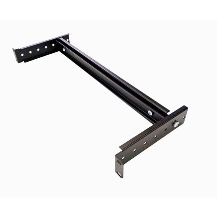 1U 19 Adjustable Rack Mount DIN Rail Panel Bracket