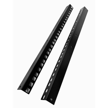 9u Desktop/Wall Mount - 9u internal Rails - Flat Pack Cabinet-Black