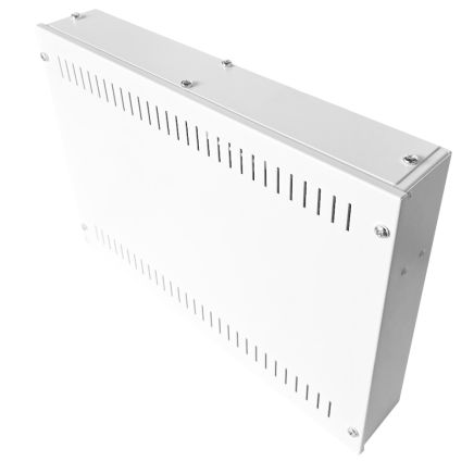 1U 19 inch Vertical Wall Mount Network Enclosure-Cabinet, White
