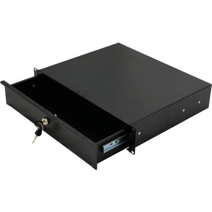 2U 19 inch Rack Mount Drawer