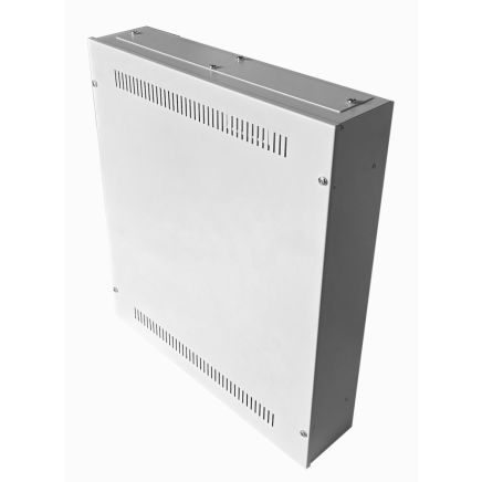 Universal 600 Style Cab - 3 way DIN  (3x 22 Module Dins) / 2u Wall Cabinet-600 Style - Grey