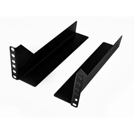 2u Short Shelf / Rear 19 inch Rack Mount Support Kit 300mm Deep