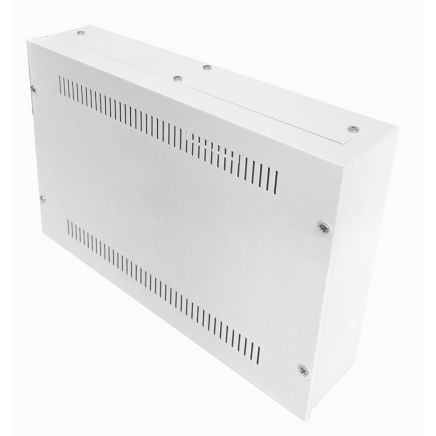 Universal 350 Style Cab - 2 way DIN  (2x 22 Module Dins) / 2u Wall Cabinet-350 Style - White