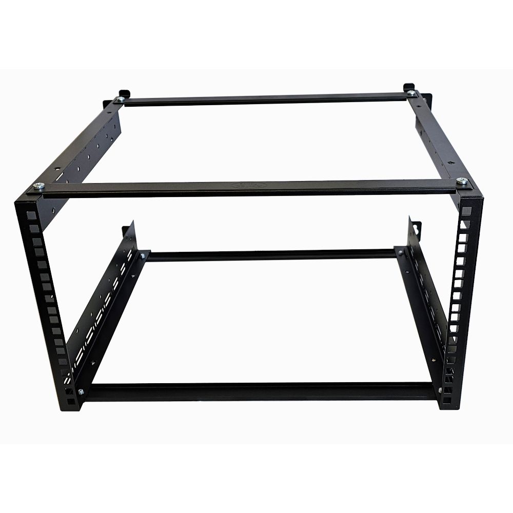 6U 19 inch Open Wall Mount Frame Network/Data Rack 450mm Deep