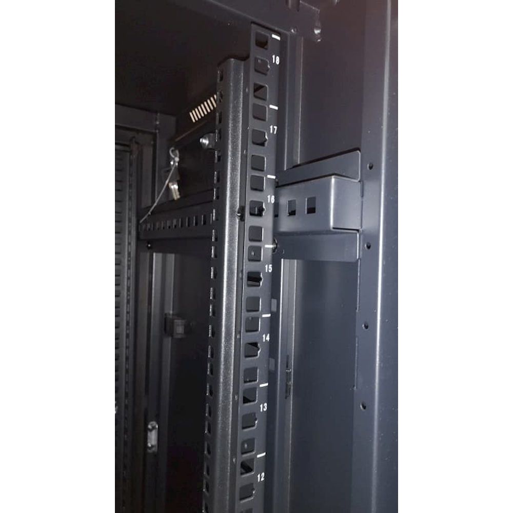 All-Rack 12U Floor Standing Server/Data Cabinet 600mm Wide X 600mm Deep