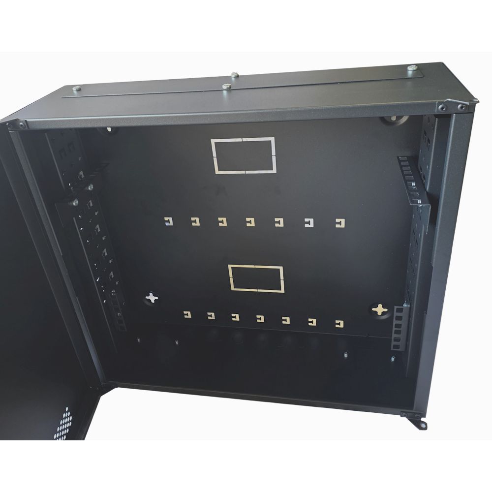 3U 19" Adjustable Low Profile Vertical Mount - Wall Mount Network / Server Cabinet - 500mm Deep