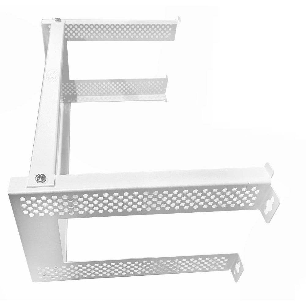 4U 19 inch Open Wall Mount Frame Network/Data Rack 300mm Deep-White