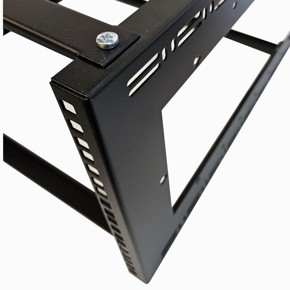 6U 19 inch Open Wall Mount Frame Network/Data Rack 450mm Deep