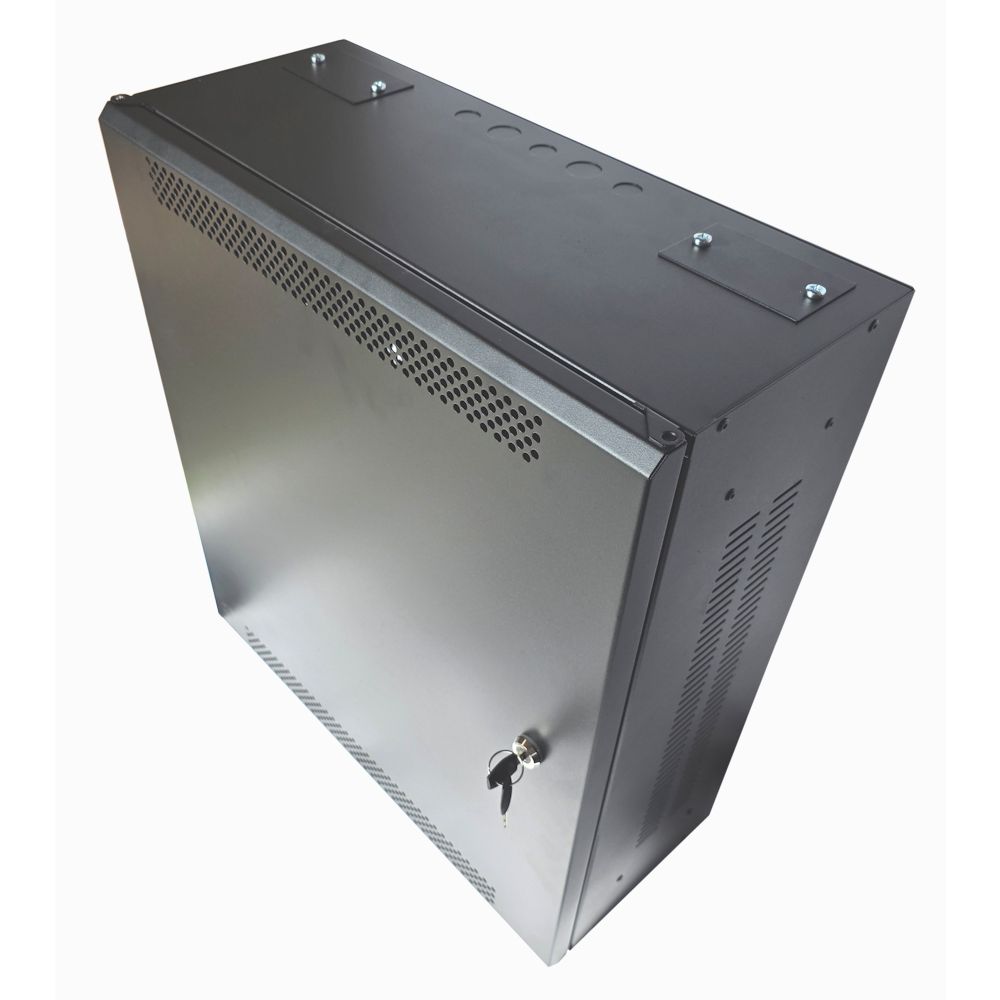 4U 19" Low Profile Vertical Mount - Wall Mount Network / Server Cabinet - 600mm Deep
