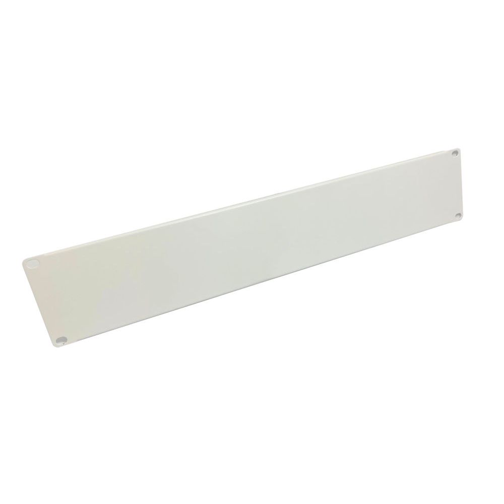 2U 19 inch Rack Mount Blanking Plate / Panel-White