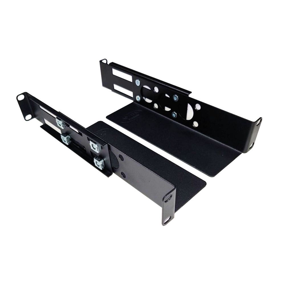 1U 19 inch Universal Server Rack Rails Adjustable Depth  300mm to 450mm Fitting