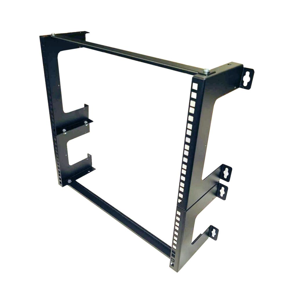 6U 19 inch Open Wall Mount Frame Network/Data Rack 150mm Deep