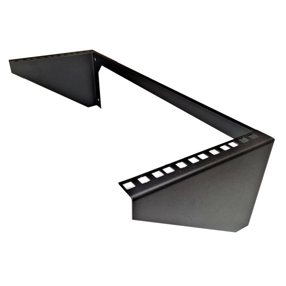 4U 19 inch Vertical Wall Mount / Under Desk Bracket