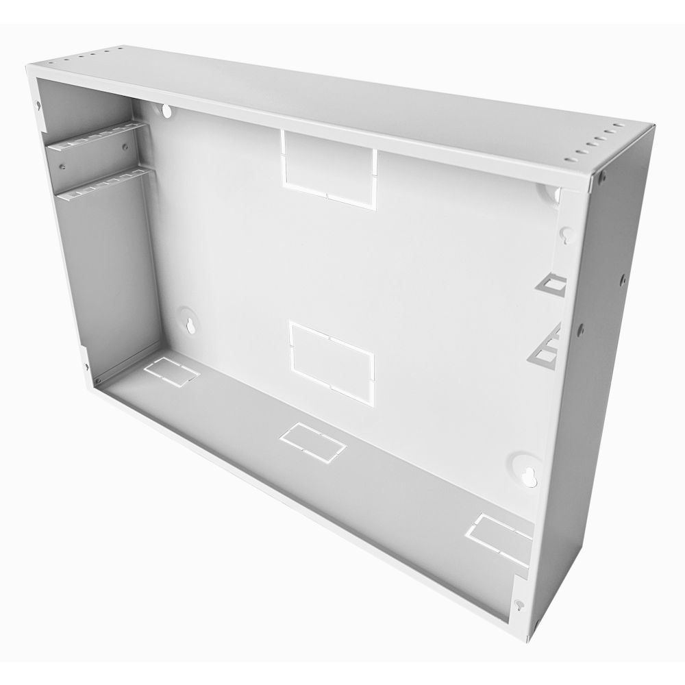 2U 19 inch Vertical Wall Mount Network Enclosure-Cabinet, Grey