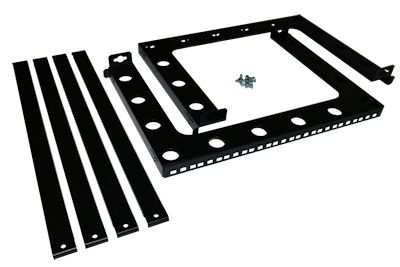 6U 19 inch Open Wall Mount Frame Network/Data Rack 450mm Deep