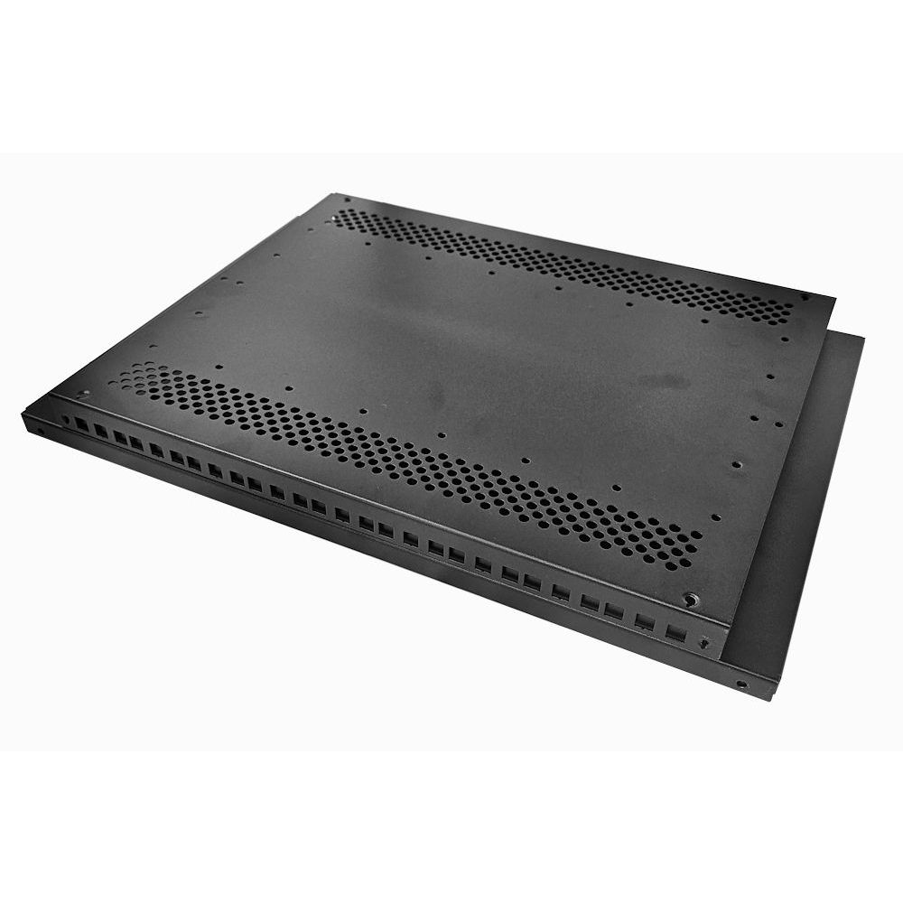 4u Desktop/Wall Mount - 450mm Deep-Flat Pack Cabinet  - Black
