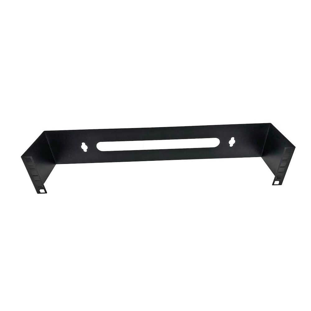 2U 19 inch Patch Panel Wall Mount Bracket 100mm Deep