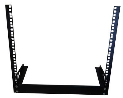 9U 19 inch Open Frame 2 Post Desktop Rack