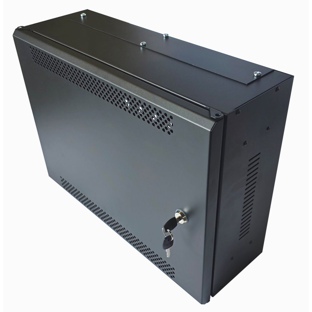 3U 19" Low Profile Vertical Mount - Wall Mount Network / Server Cabinet - 400mm Deep