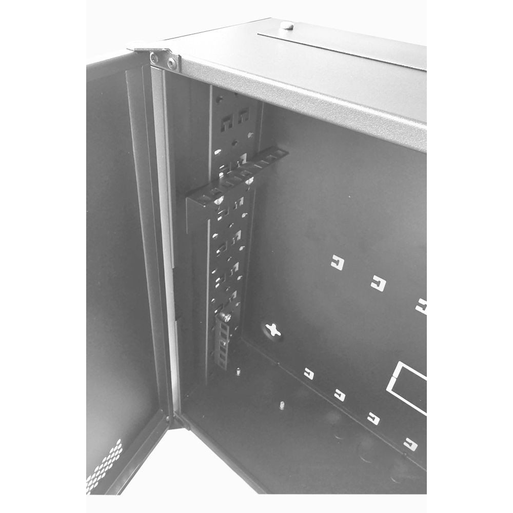 3U 19" Adjustable Low Profile Vertical Mount - Wall Mount Network / Server Cabinet - 500mm Deep