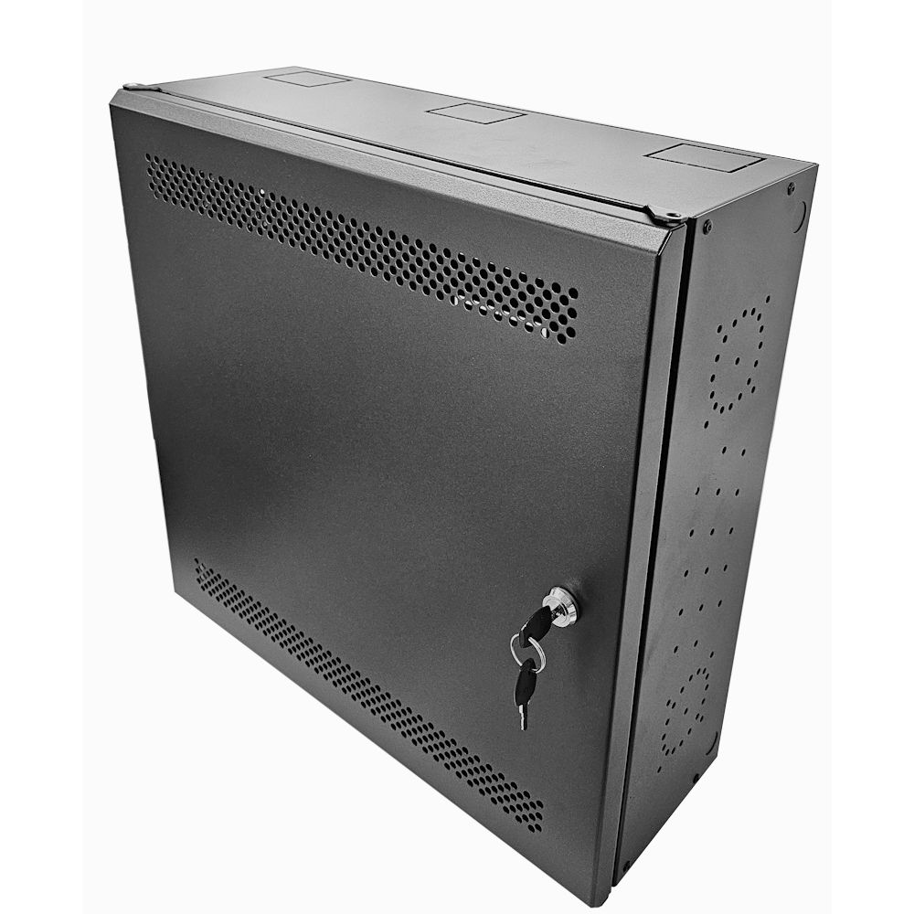 3U 19 Low Profile Vertical Wall Mount Network Cabinet 500 Style