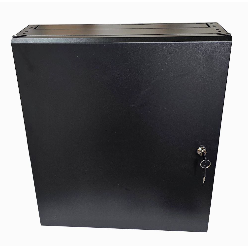 2U 19 Low Profile Vertical Wall Mount Network Cabinet 600 Style