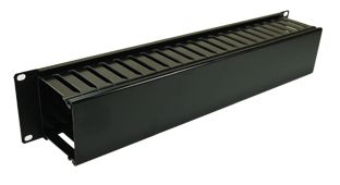 2U 19 inch Cable Dump Panel