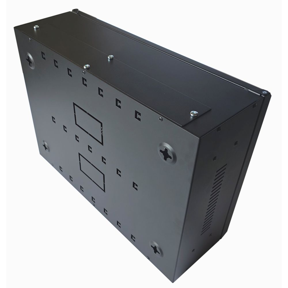 3U 19" Low Profile Vertical Mount - Wall Mount Network / Server Cabinet - 400mm Deep
